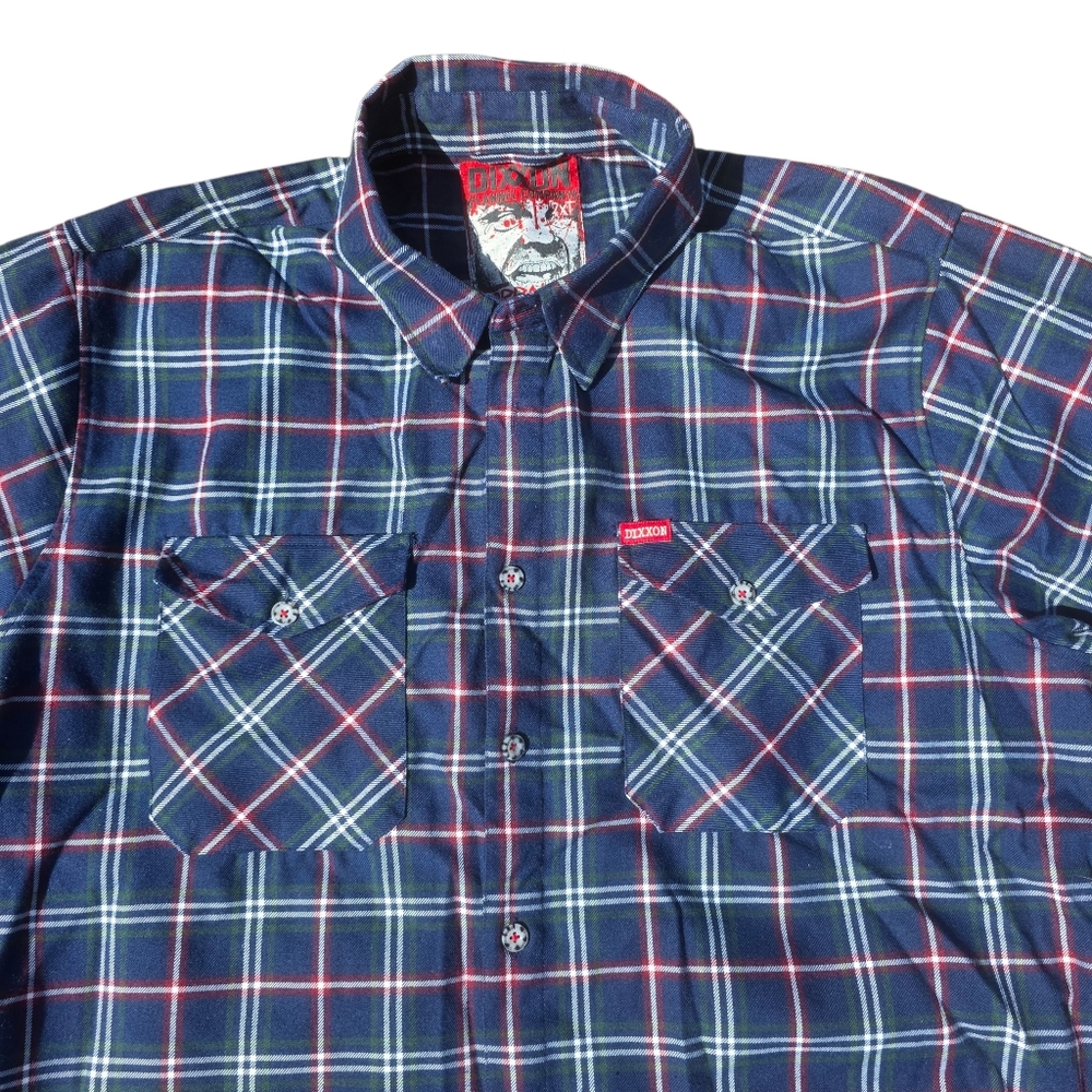 Dixxon The Torrence Long Sleeve Button Up Flannel Shirt- 2XL Tall - Picture 3 of 14